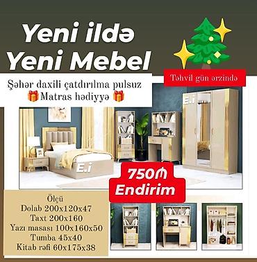 Yataq otağı dəstləri: Təknəfərlik çarpayı, Dolab, Yeni -da lalafo.az — 7 Yataq otağı dəstləri: Təknəfərlik çarpayı, Dolab, Yeni — 7