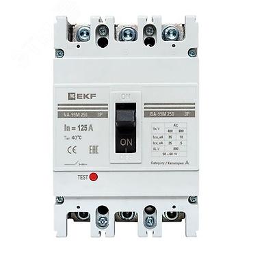 argb controller: Автоматический выключатель EKF BA-99M 250, 3P Назначение: - Защита — 3