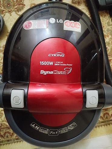 Məişət texnikası: LG tozsoran – CYKING DynaClean, model V-K9851ND Xüsusiyyətlər: - Güc — 3