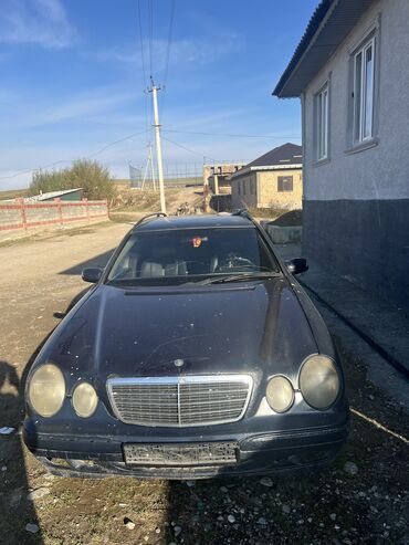 машина город ош: Mercedes-Benz E-Class: 2001 г., 2.2 л, Автомат, Дизель, Универсал