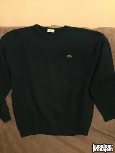 Džemperi: Džemper, XL, L, Lacoste, bоја - Tamnoplava, Merino vuna — 9
