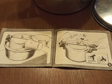 Šerpe: NOV, nikad upotrebljen ekspres lonac, zapremine oko 8L. Proizveden u — 9