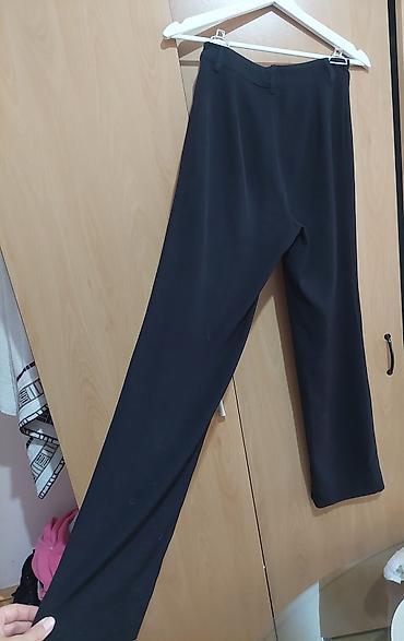Personal Items: Ženske crne pantalone sa visokim strukom i ravnim, blago širokim at lalafo.rs — 5 Personal Items: Ženske crne pantalone sa visokim strukom i ravnim, blago širokim — 5