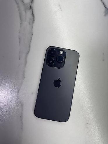 IPhone 14 Pro, Б/у, 256 ГБ, Черный, Чехол, 83 %