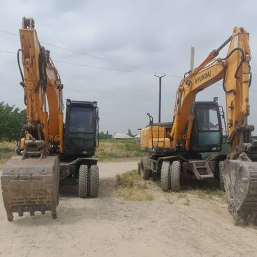 купить экскаватор погрузчик: Экскаватор, Hyundai, 2009 г., Дөңгөлөктүү