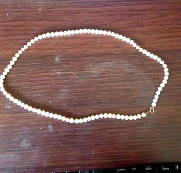 бусы с жемчугом: Ожерелье из натурального жемчуга