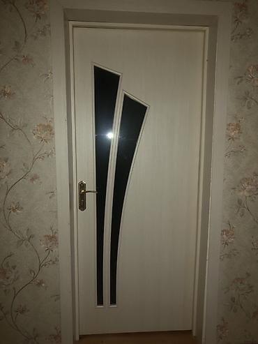 taxta dibcek: Ağ rəngli interyer qapısı - Material: ağ tonlarda laminat/ MDF — 1