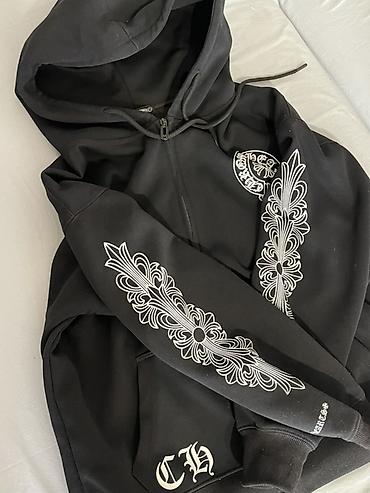 Толстовки: Продаю чёрную зипку Chrome Hearts Размер: M Новая, ни разу не — 1