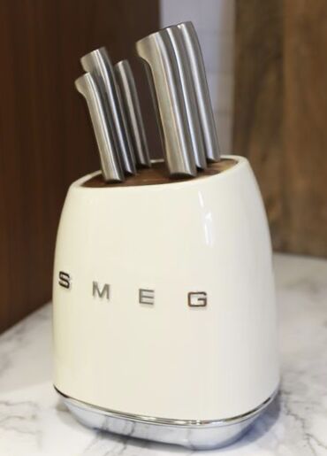 кухонные ножи: Smeg 🔪 самые популярные. Отлично подойдет на подарок 🎁 В наборе- 6