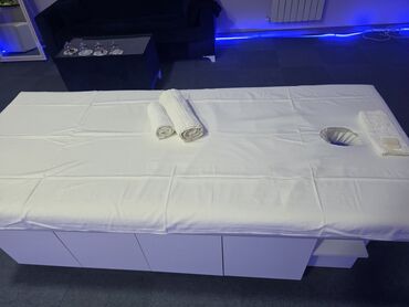 Kuşetkalar: Masaj kuşetkası, Qatlanmayan, rəng - Ağ — 1