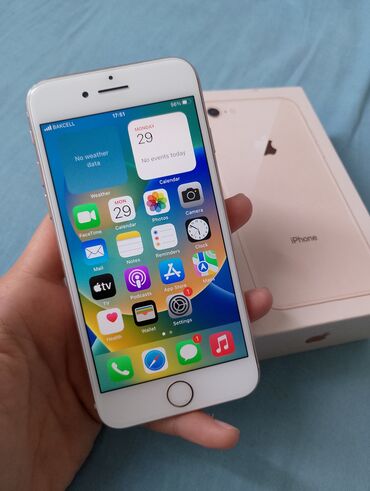apple airpods 3: IPhone 8, 64 GB, Qızılı, Barmaq izi, Sənədlərlə