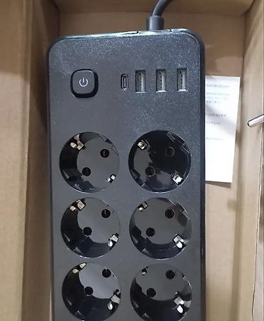 Удлинители: Удлинитель, Длина: 2 м, 8 розеток — 8