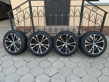 Колеса в сборе 215 / 55 / R 17, Зима, Б/у, Комплект, Легковые, отверстий - 5