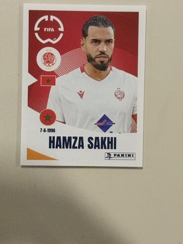 CD, DVD disklər və kassetlər: Məhsul: Panini FIFA Club World Cup kolleksiya stikeri kartları