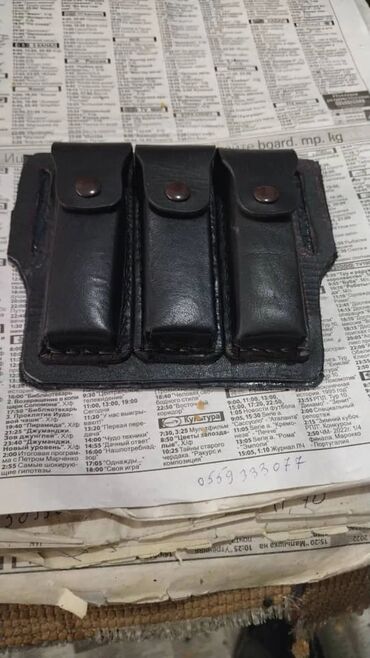 Охотничьи ножи: Кабура для ПМ чёрная кожа,натуральная.1000 сом. Аперативка ПМ чёрная at lalafo.kg — 8 Охотничьи ножи: Кабура для ПМ чёрная кожа,натуральная.1000 сом. Аперативка ПМ чёрная — 8