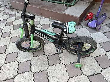 беркуты: Детский велосипед «Беркут» с боковыми колесами, подойдет на 3-5 лет — 2