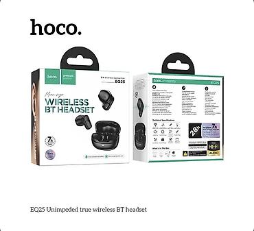 jack e4: Беспроводные наушники-вкладыши, Hoco, Новый — 7