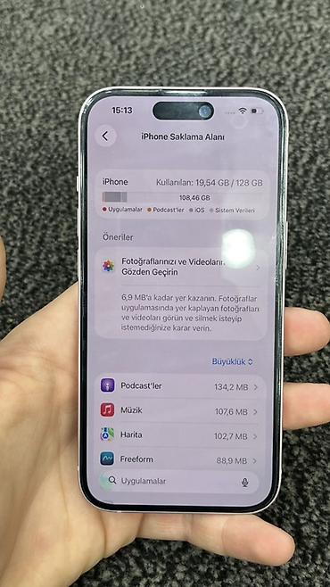 iphone 11 dubai version: IPhone 15, 128 GB, Çəhrayı, Zəmanət, Face ID — 7