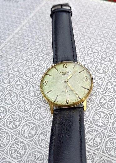 Ručni satovi: Omikron 3360 Swiss Made 21 Rubis navijač Aretta navijač dat. Cena za — 3