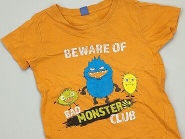 T-shirt, 5-6 years, 110-116 cm, condition - Satisfying
