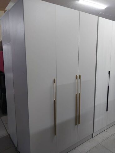 Шкафы для одежды: Шкаф для одежды, Новый, Прямой, ЛДСП — 4