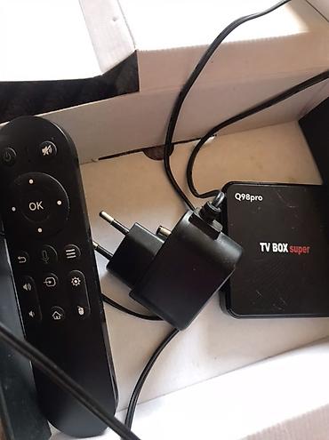 Q98 Pro “TV BOX super” – Android TV qutusu Komplekt: - Q98 Pro TV Box