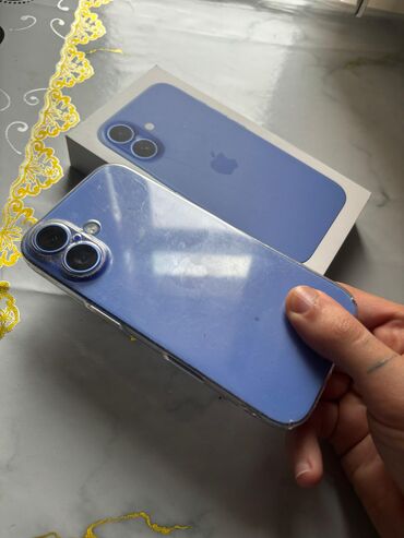 ayfon adapter: IPhone 16, 128 GB, Face ID, Sənədlərlə, Zəmanət
