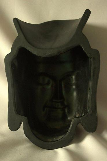 Figure: STARA KERAMIČKA MASKA BUDE | Stara keramička maska bude, oko 60 — 6