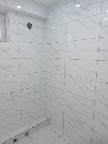 Укладка плитки: Кафель Койом 1000 сом шпаклёвка тартам 120 ламинат 250 — 12