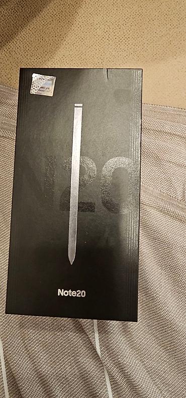 samsung 51: Samsung Galaxy Note20, 256 GB, rəng - Qara, Barmaq izi — 3