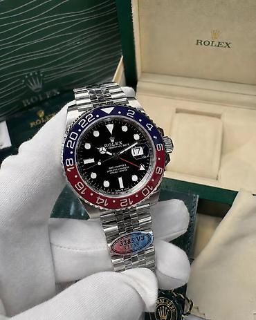 Наручные часы: Новый, Наручные часы, Rolex, цвет - Синий — 1