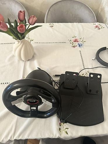 tap.az moto: Genius yarış sükanı və pedallar dəsti - Marka/model: Genius sükan + — 2