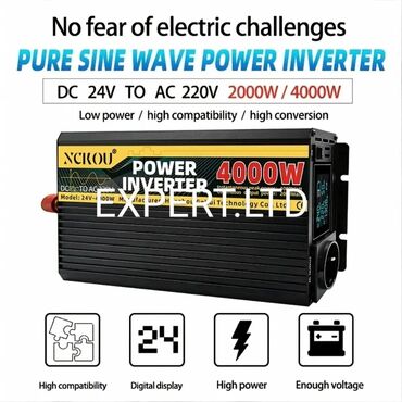 İnverterlər: Yeni Inverter, 100-300 Vt, 12 - 220 volt, Rayonlara çatdırılma — 22