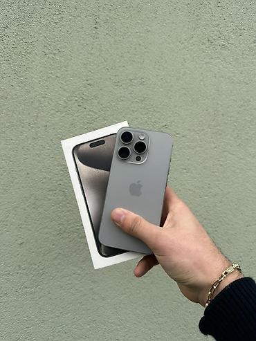 айфон 5 с: IPhone 15 Pro, 128 ГБ, Natural Titanium — 1