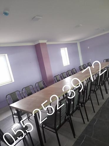 Restoran mebeli: Stul stola resdran çayı evləri̇n qafe baxi çöl stol stul sexdən topdan — 12