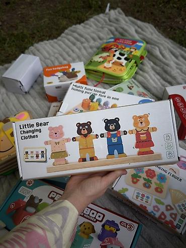 деревянные игрушки на елку: 🧸 Развивающие игрушки, с которыми ребенок играет и учится одновременно — 1