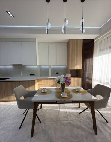 улуш жер карабалта: 3 комнаты, 86 м², Элитка, 11 этаж, Дизайнерский ремонт