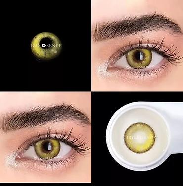 Косметика: Цветные контактные линзы для глаз - Модели и оттенки: - GEM-PURPLE — 8