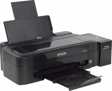 ucuz printer: Epson l132 demek olar tezedir cemi 117 vereq cixardib 4 rengdir