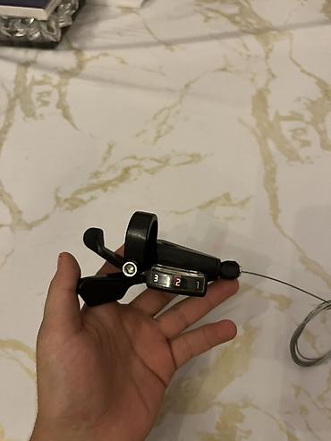 Велоаксессуары: Shimano ön ötürücü üçün barmaq tipli sürət dəyişdirici (3 pillə) - — 3