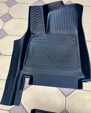 3д коврик: Комплект автомобильных ковриков 3D (передние, задний цельный и коврик — 2