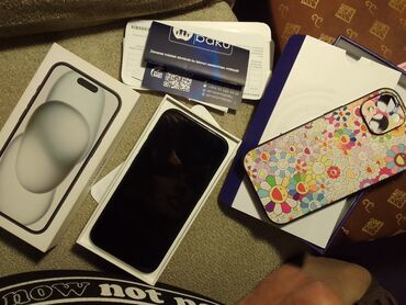 купить айфон 16е: IPhone 15, 256 GB, Qara, Sənədlərlə