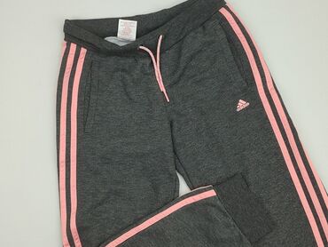 sandały sportowe dziewczęce: Sweatpants, Adidas, 12 years, 146/152, condition - Fair