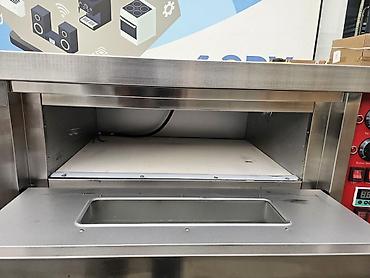 Elektrik sobalar: Pizza sobası Professioanal pizza peçi İçi daşlı model 1 mərtəbəli — 16