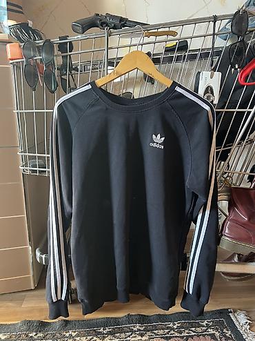 Куртки: Мужская куртка, L, XL, Adidas, Б/у, цвет - Черный, Самовывоз, Платная доставка — 1