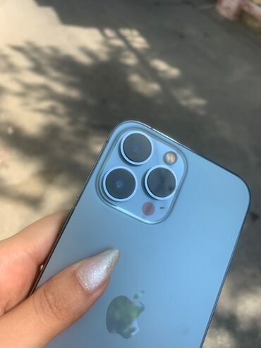 flying blue телефон: IPhone 13 Pro Max, 128 ГБ, Sierra Blue