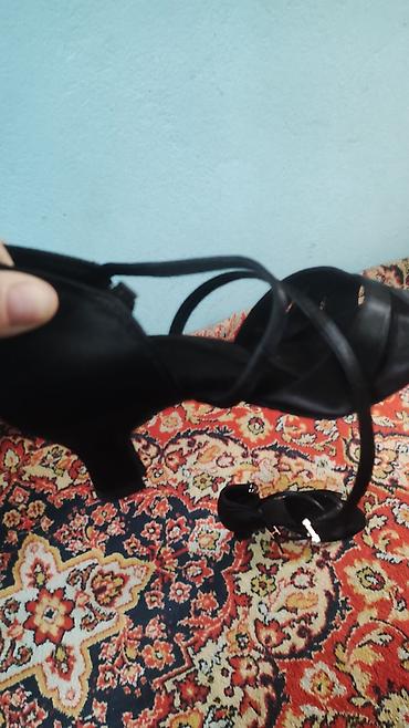 sandalet: Ölçü: 39, rəng - Qara, Yeni — 8