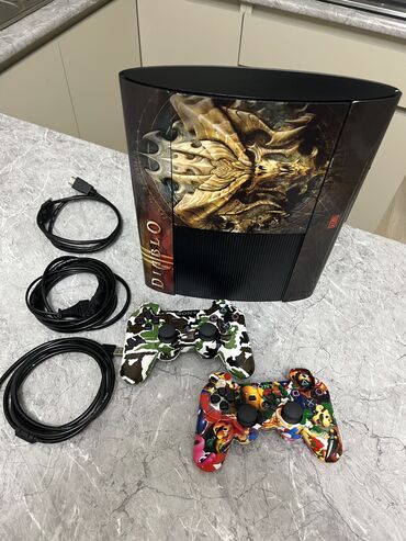 PS3 (Sony PlayStation 3): Playstation 3 Superslim 500 gb yaddaş ideal vəziyyətdə.Heçbir problemi