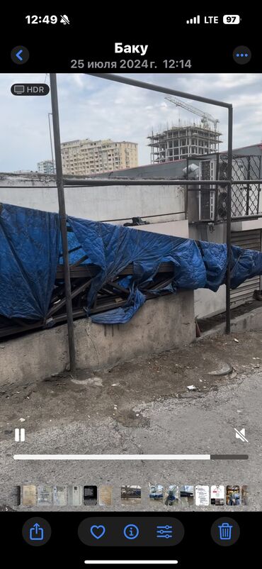 Digər metal məhsullar: Satilir metal konstruksiya. FERMA. 11 eded.3500 man.0503222200. Əlavə — 9