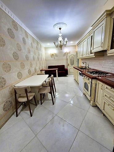 kiraye menzil: İcarəyə verilir 2 otaqlı yeni tikili 115 m², 8 Noyabr m. 1 300 AZN/ay — 8